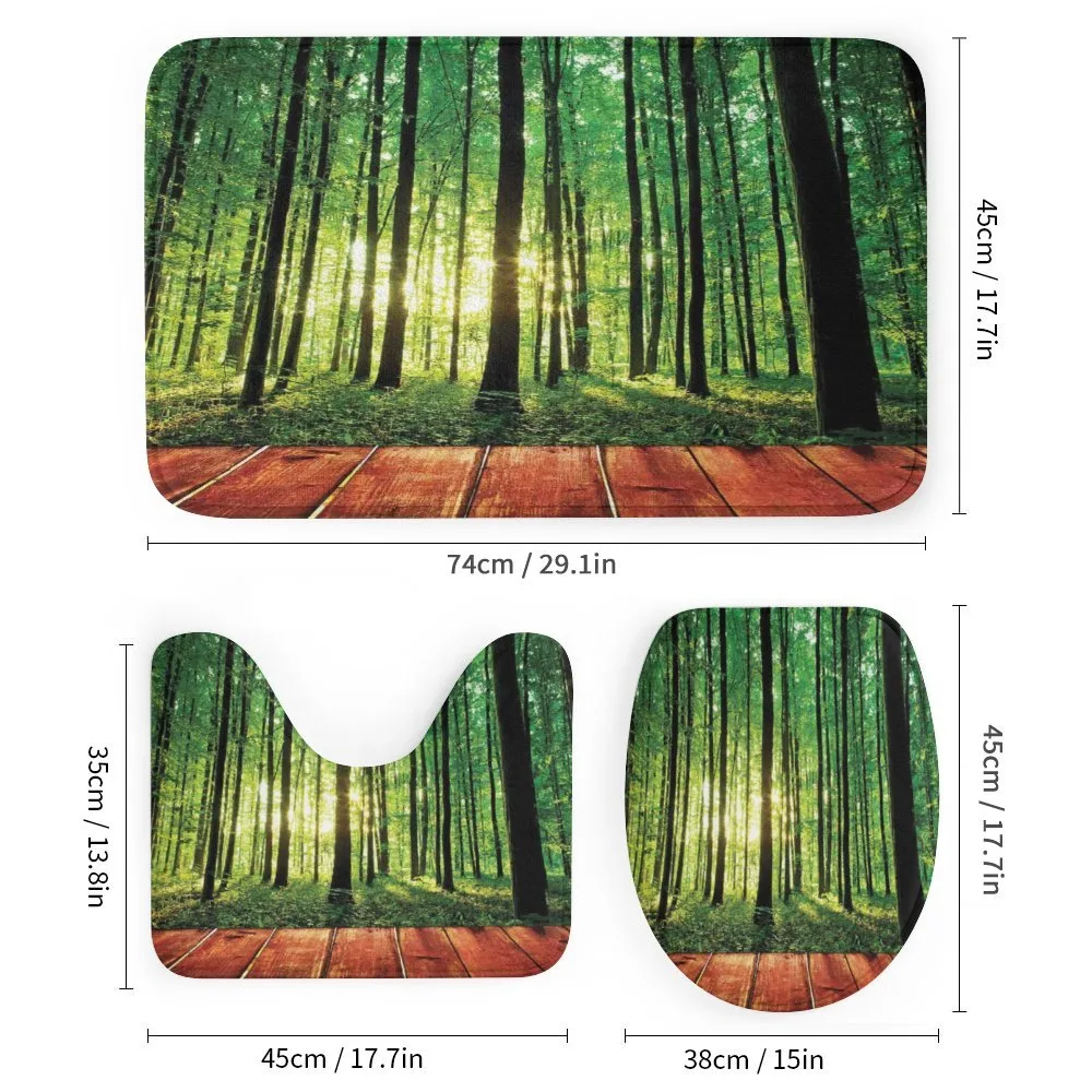 Sunlight Forest Trees — Detail 1