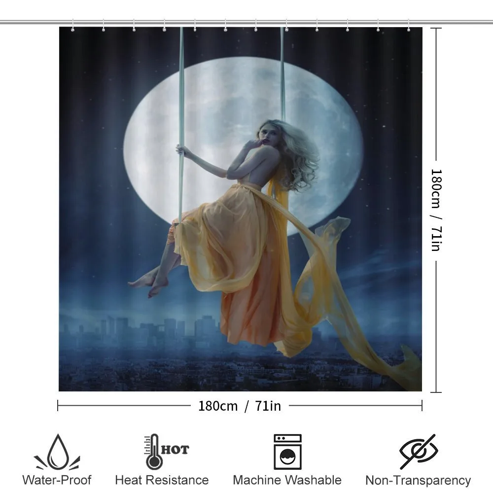 Swing in the Sky Moon — Detail 2