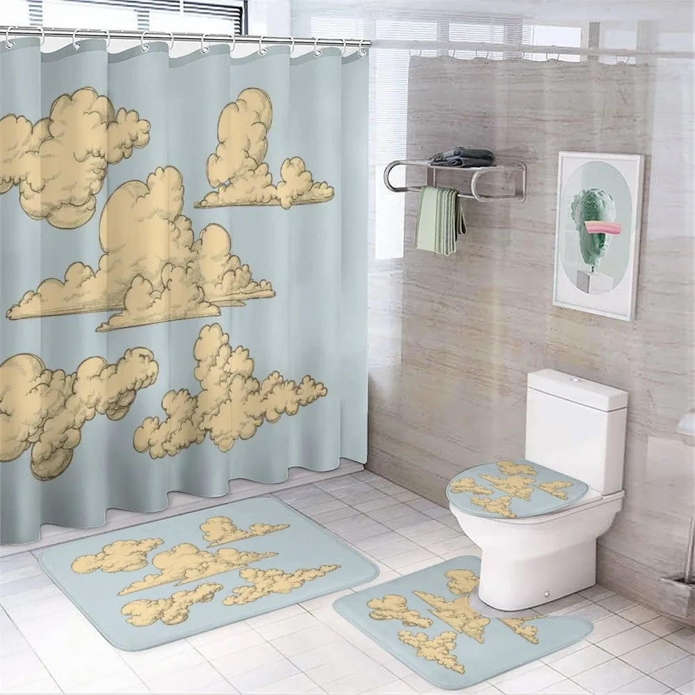 Vintage Clouds in the Sky — Your design