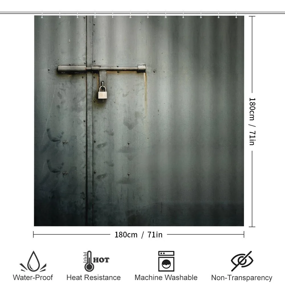 Warehouse Store Door Lock — Detail 2