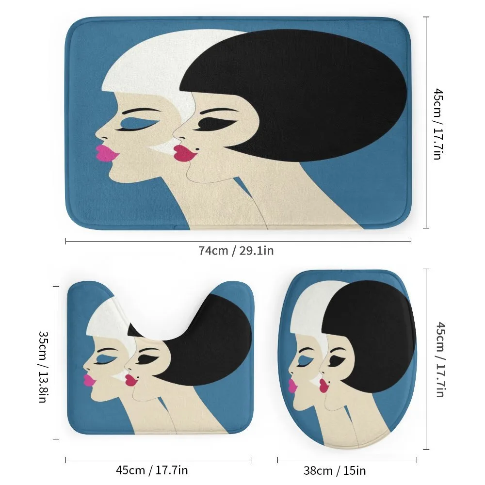 Bob Haircut Twin Ladies — Detail 1