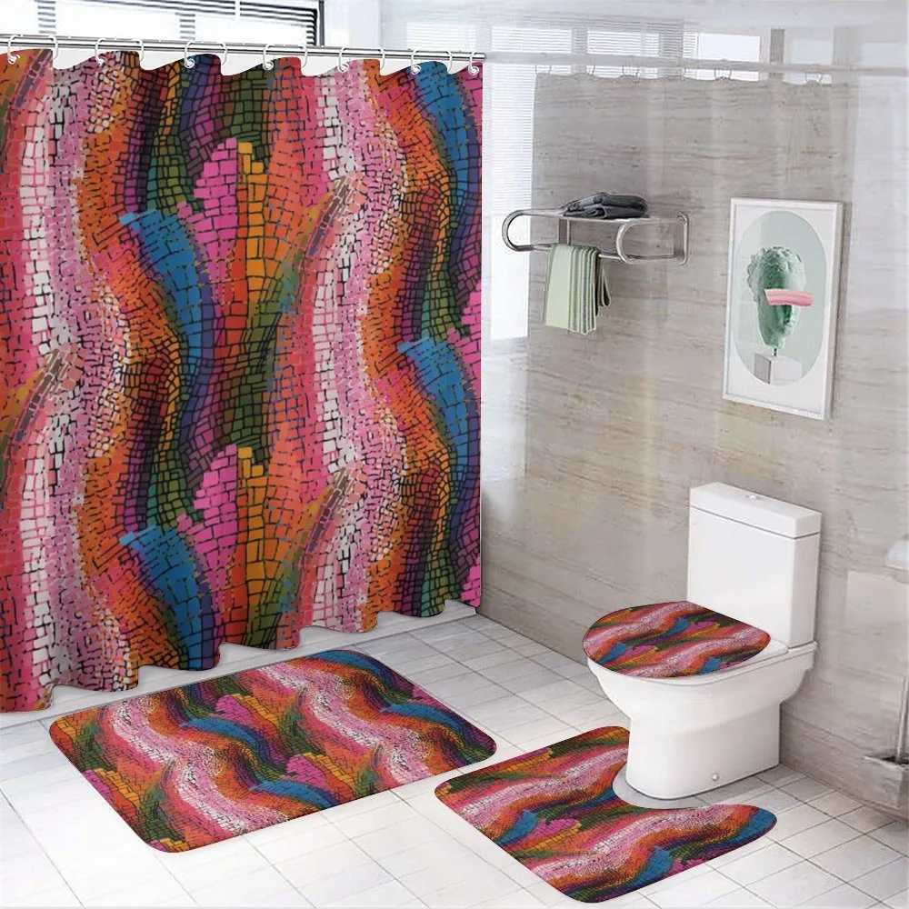 Colorful Wavy Mosaic — Your design