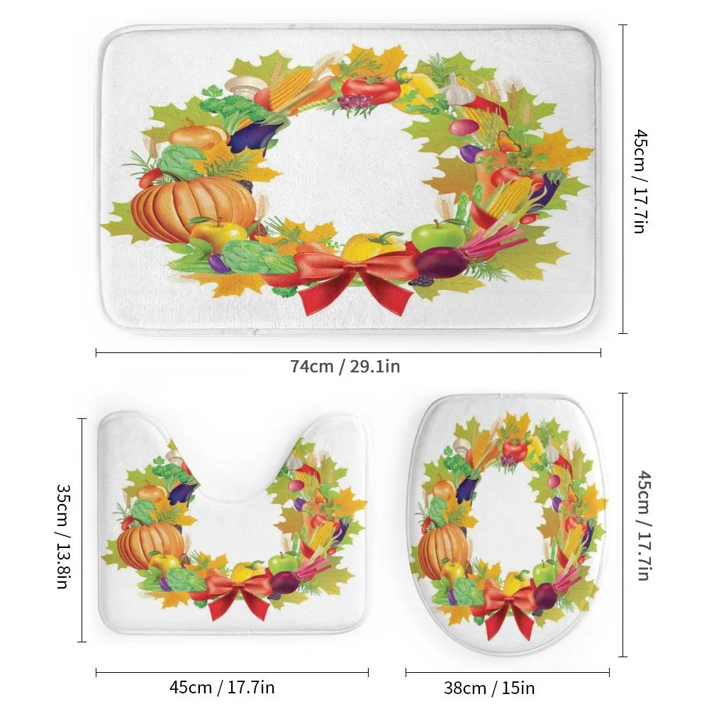 Healthy Food Wreath — Detail 1