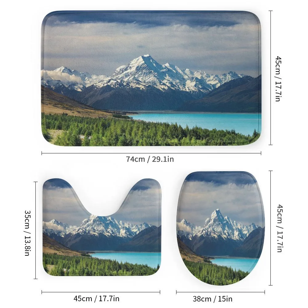 Mount Cook Pukaki Lake — Detail 1