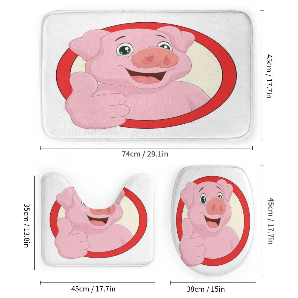 Pig Mascot Thumbs — Detail 1