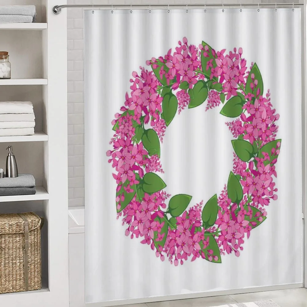 Pink Blossoms Wreath — Detail 4