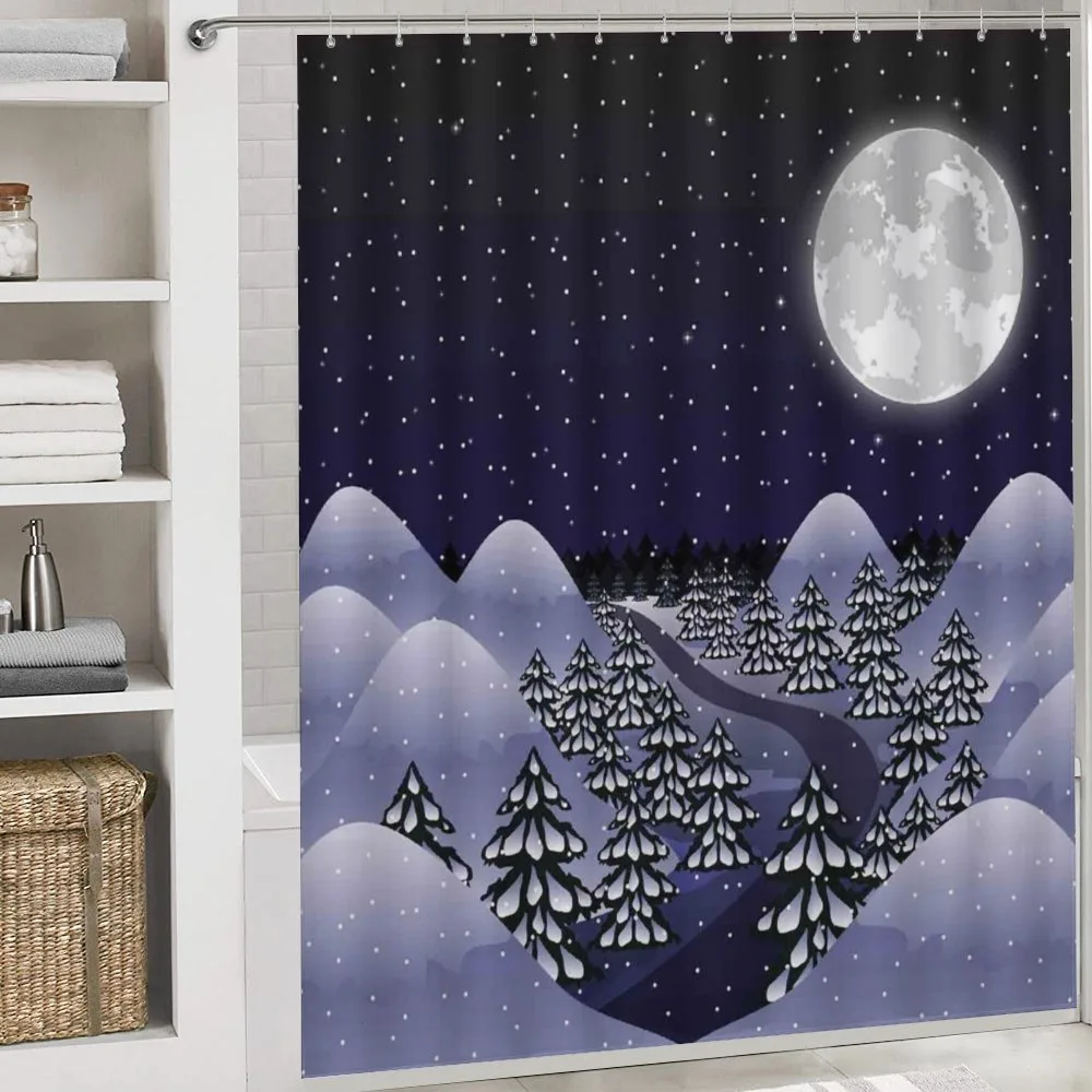 Snowfall Dark Forest — Detail 4