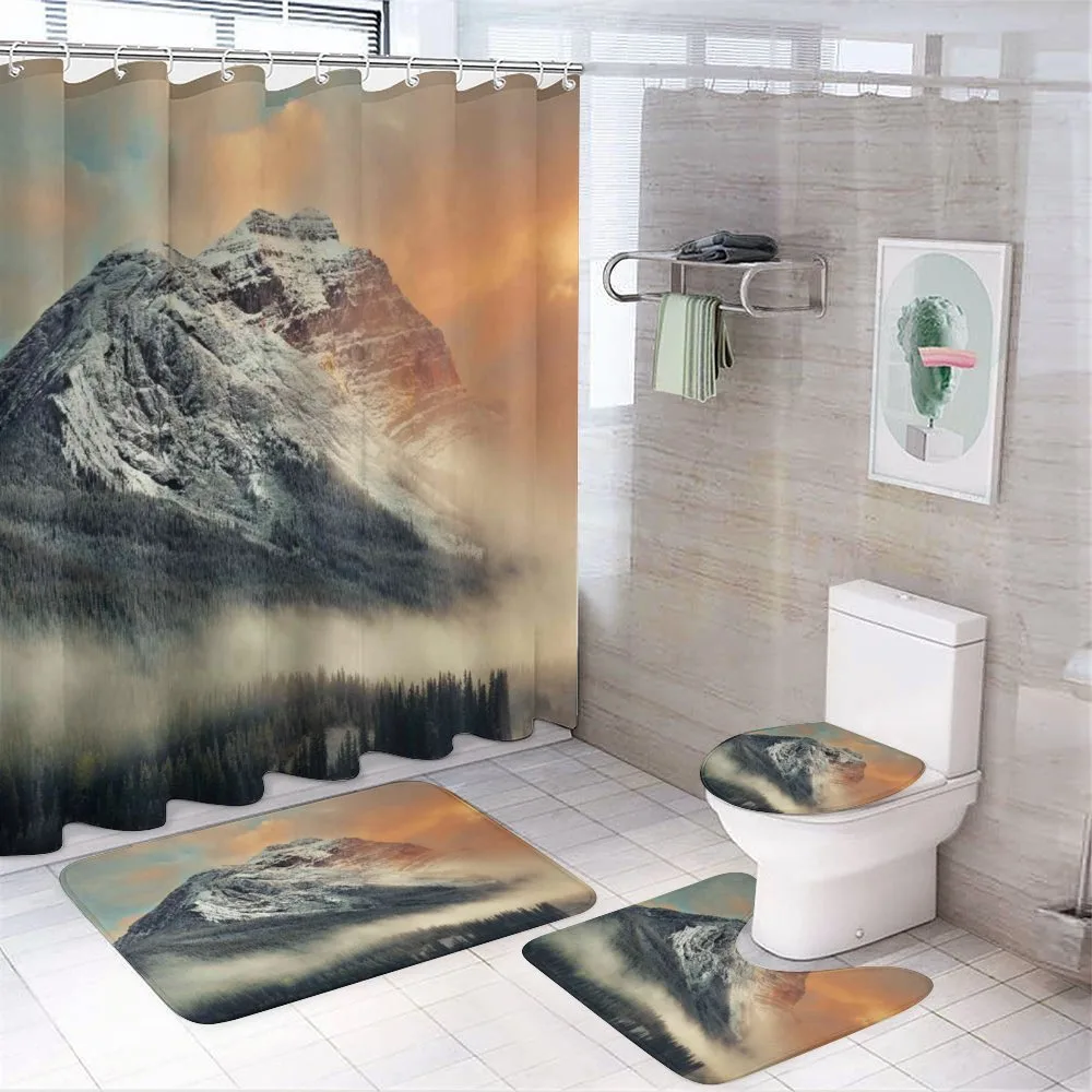 Snowy Peak Mountain — Your design