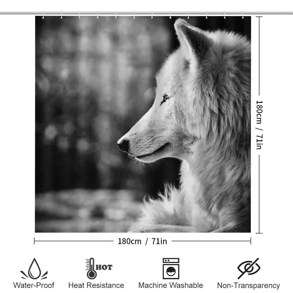 Wolf Portrait — Detail 2