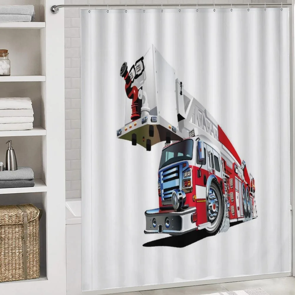 911 Emergency Firetruck — Detail 4