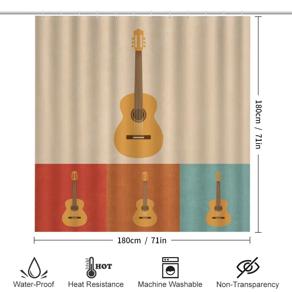 Acoustic Guitars Retro — Detail 2