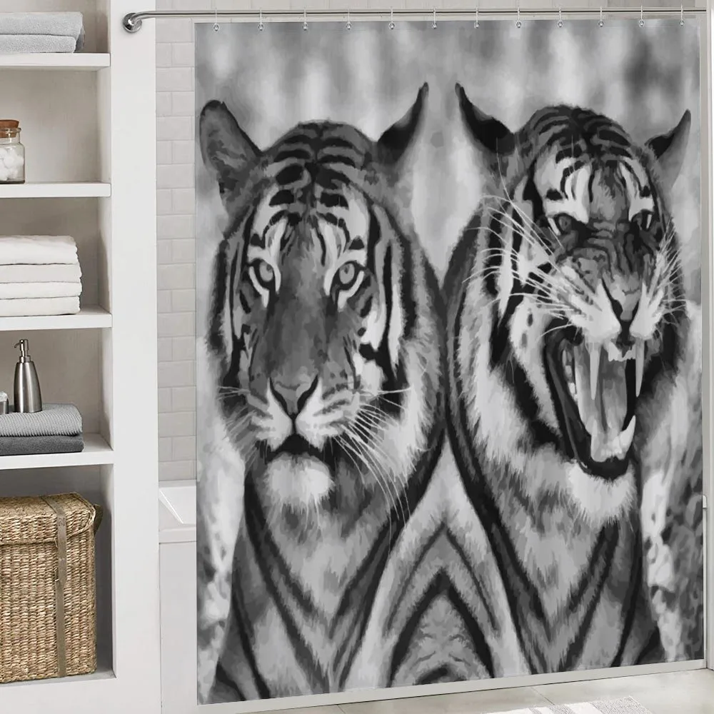 Aggressive Wild Tiger — Detail 4