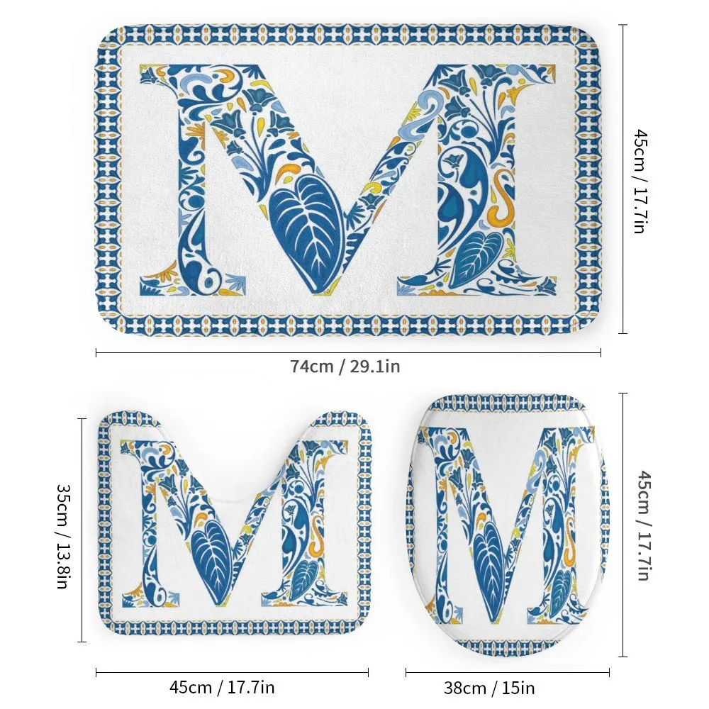 Blue Floral Exotic M — Detail 1