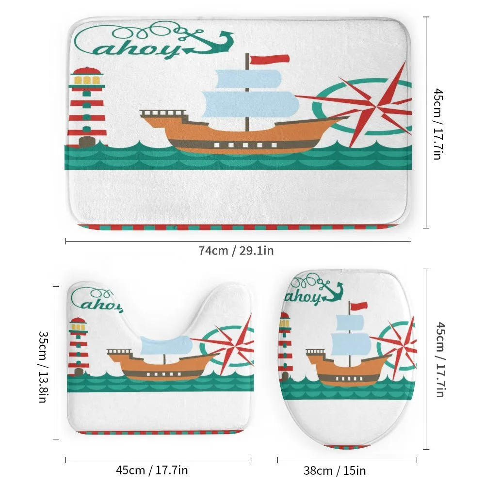 Boat Ahoy Compass — Detail 1