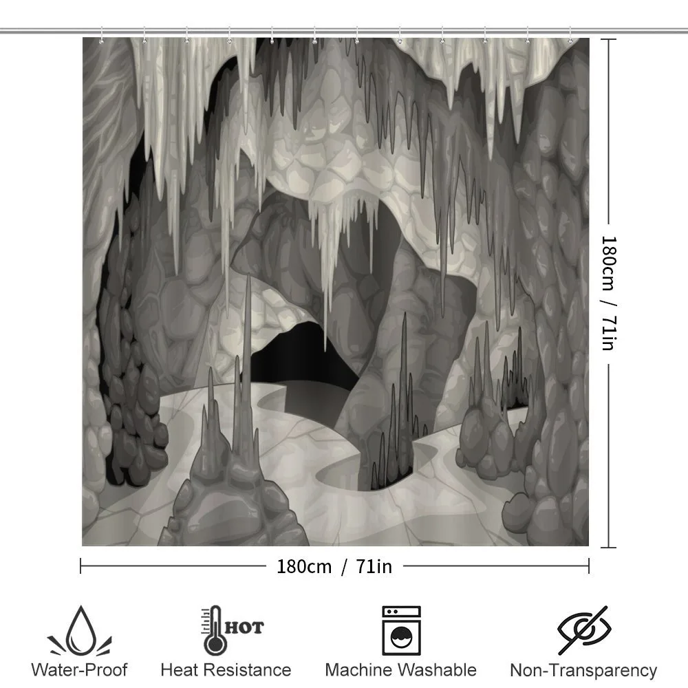 Cavern with Stalagmites — Detail 2