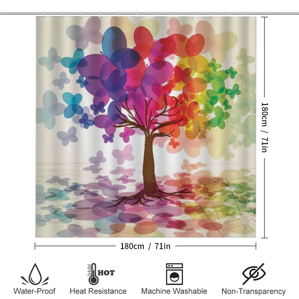Colorful Spring Tree — Detail 2
