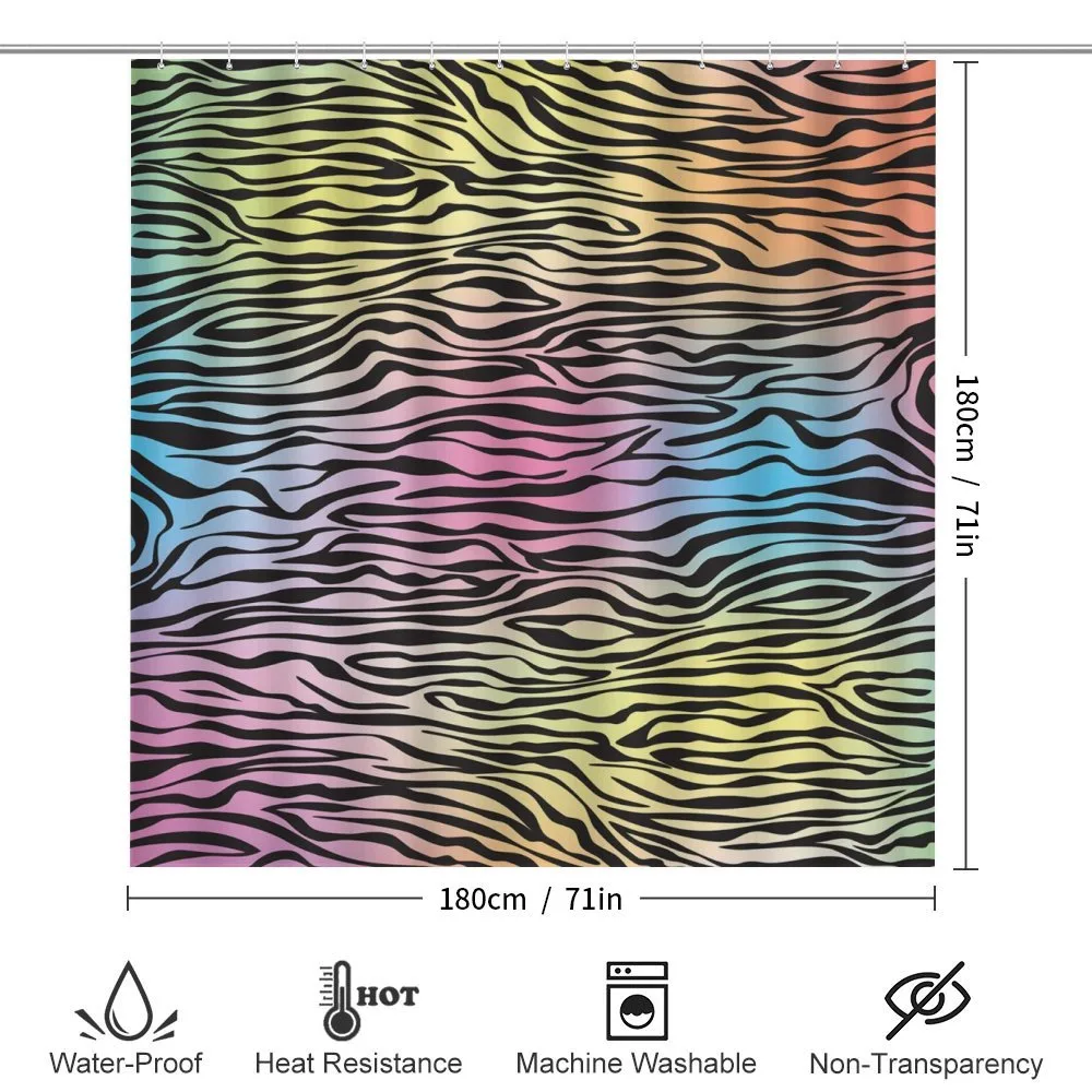 Colorful Wildlife Zebra — Detail 2