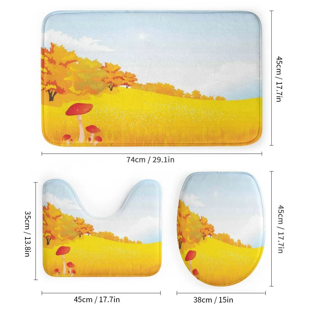 Fall Landscape Meadow — Detail 1