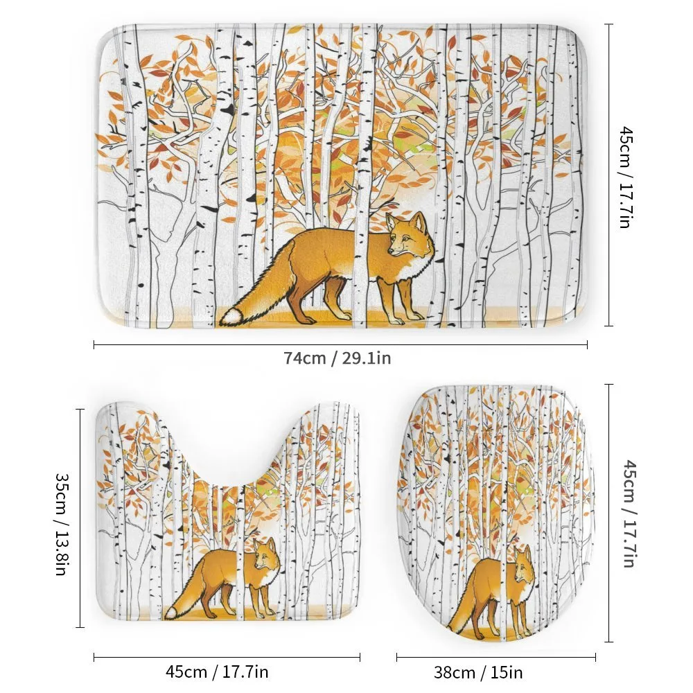Fox Autumn Forest — Detail 1