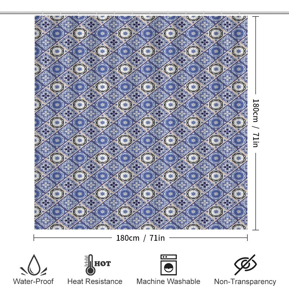Geometric Azulejo Design — Detail 2
