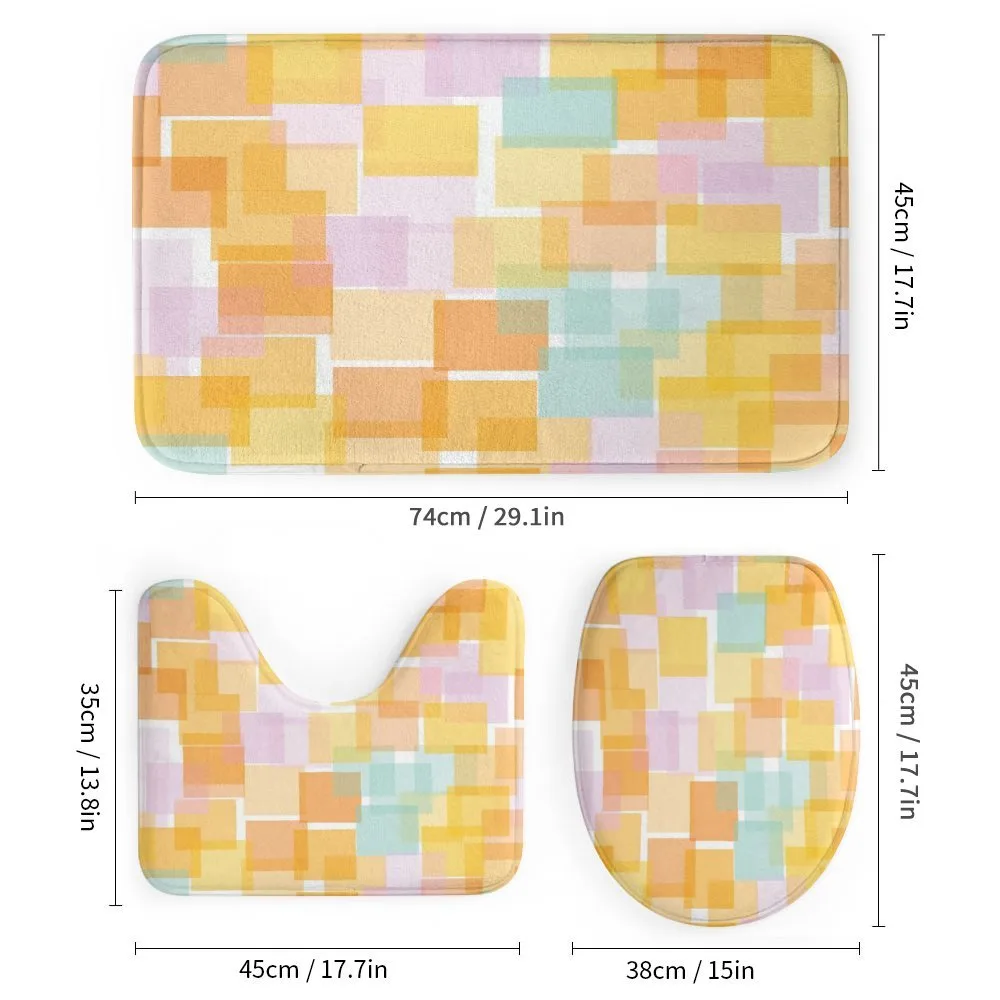 Geometric Random Squares — Detail 1