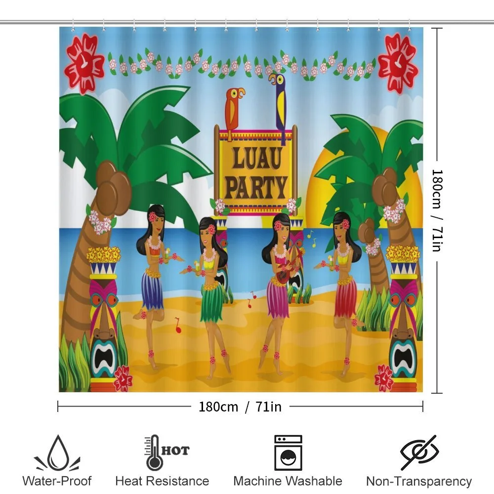 Luau Party Dance — Detail 2