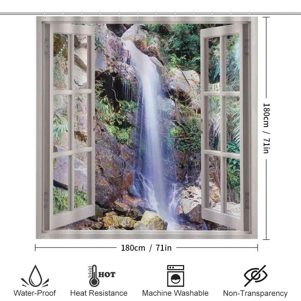 Open Window Cascade — Detail 2