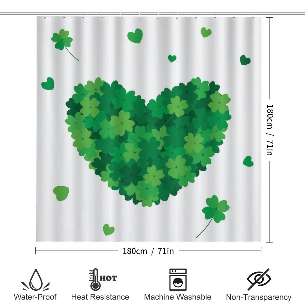 Shamrock Heart Nature Love — Detail 2