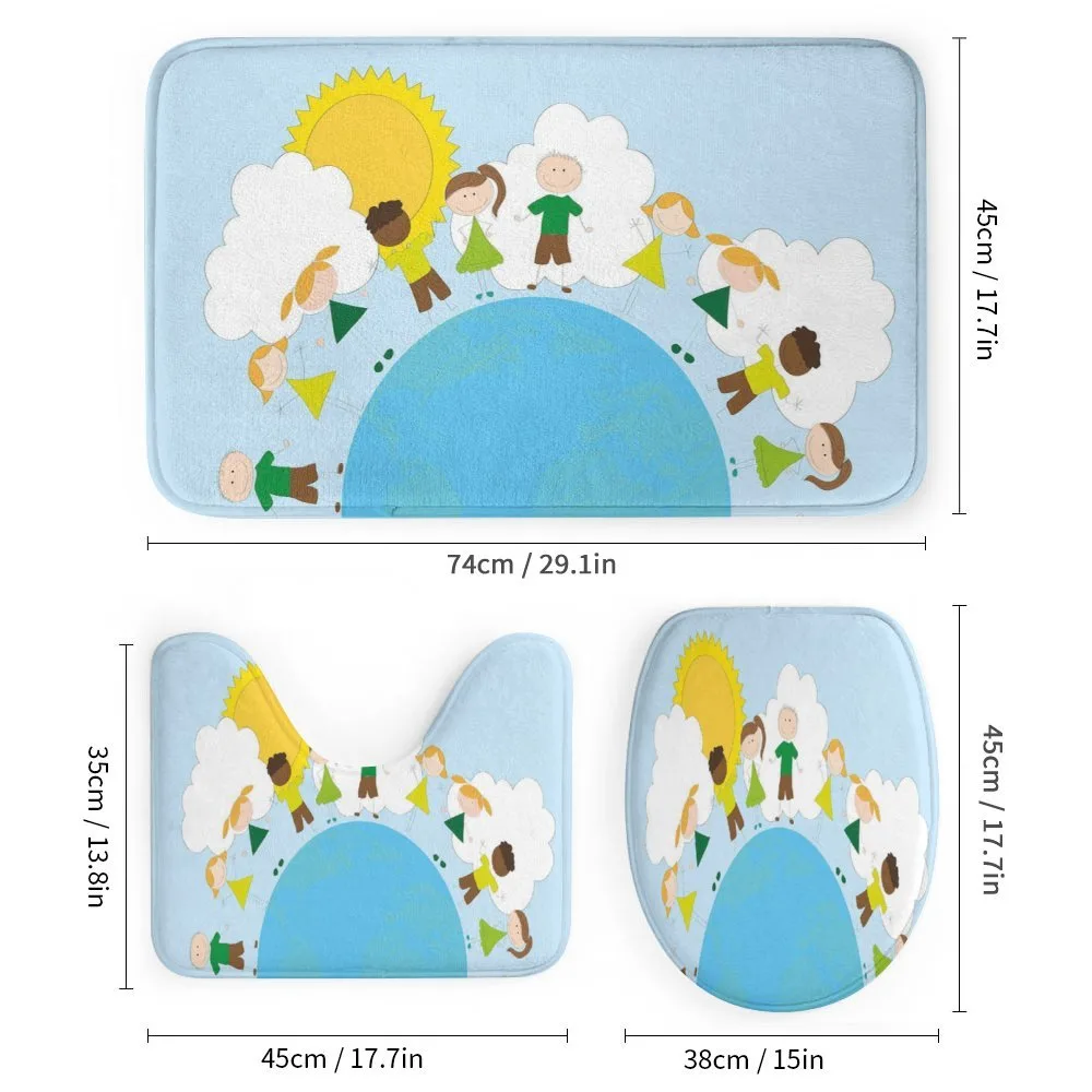 Smiling Kids on Planet — Detail 1