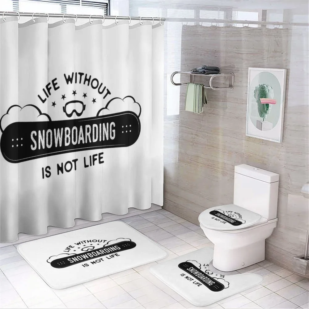 Snowboarding Calligraphy — Your design