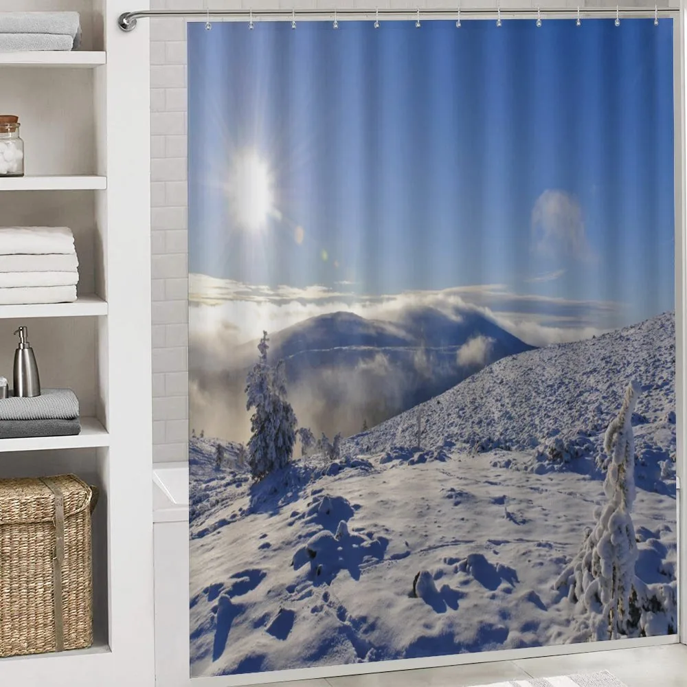 Snowy Land Rising Sun — Detail 4