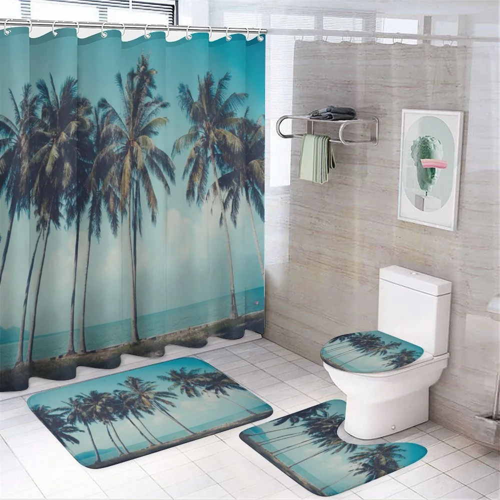 Summer Themed Tropical Shore — Your design