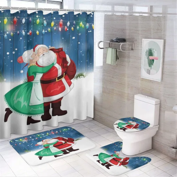 Traditional Cowboy Theme on a shower curtain
