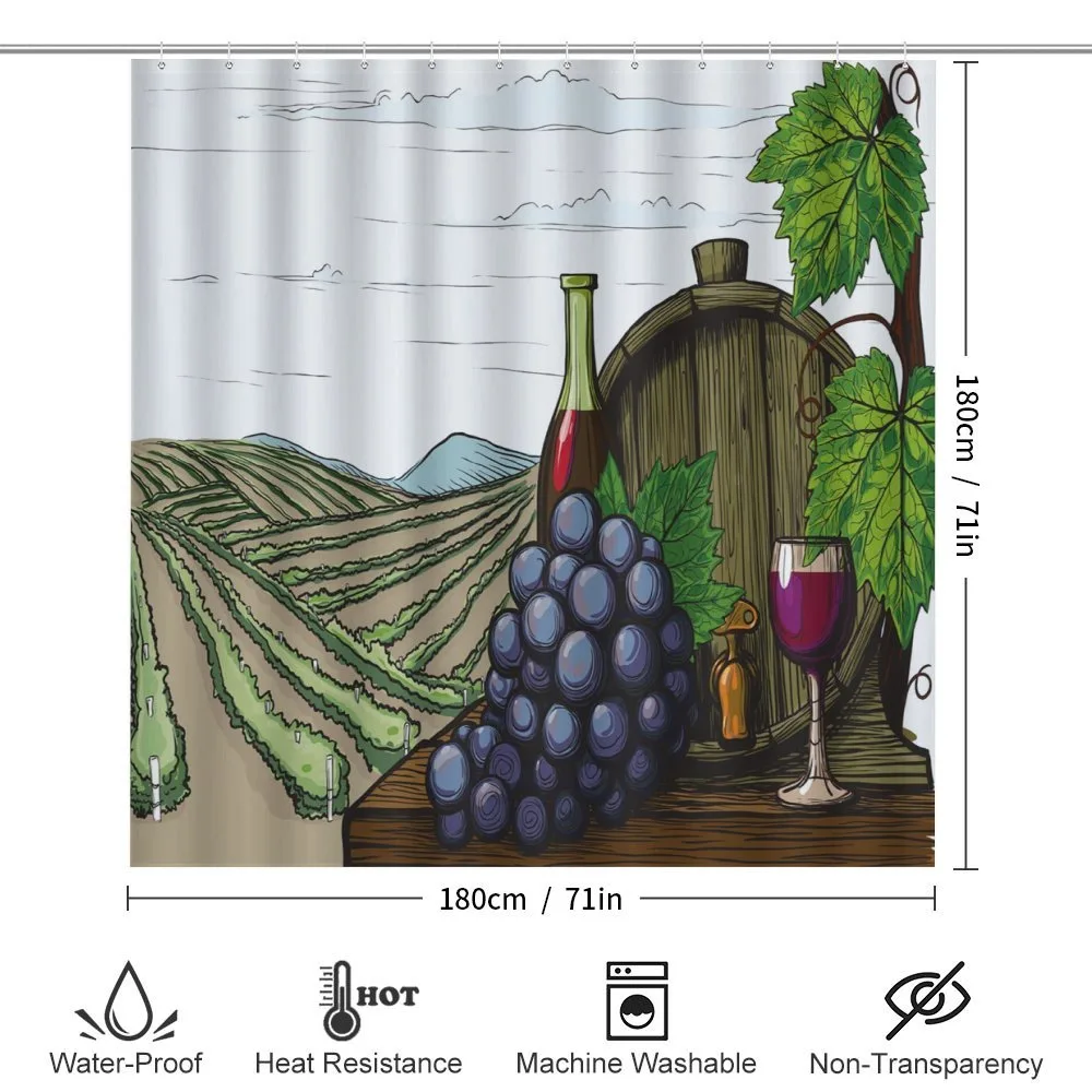 Views of Vineyards Grapes — Detail 2