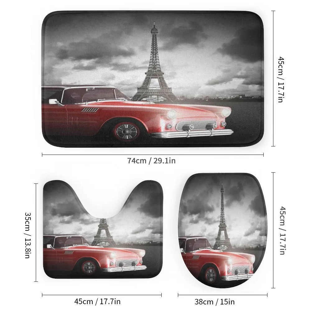 Vintage Car and Eiffel — Detail 1