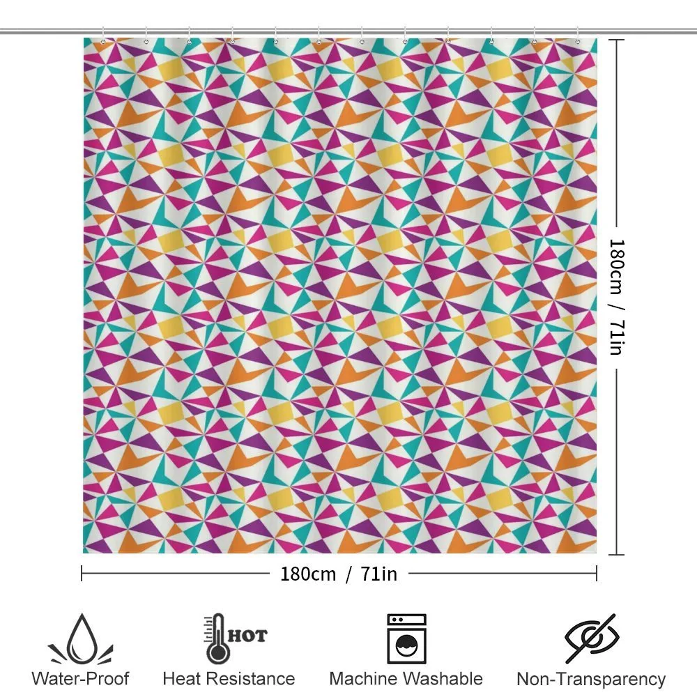 Vivid Mosaic Look Polygons — Detail 2