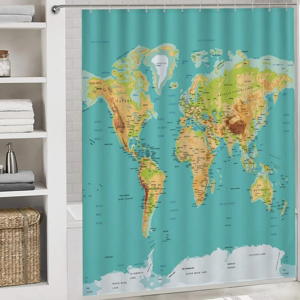 World Geography Continents — Detail 4