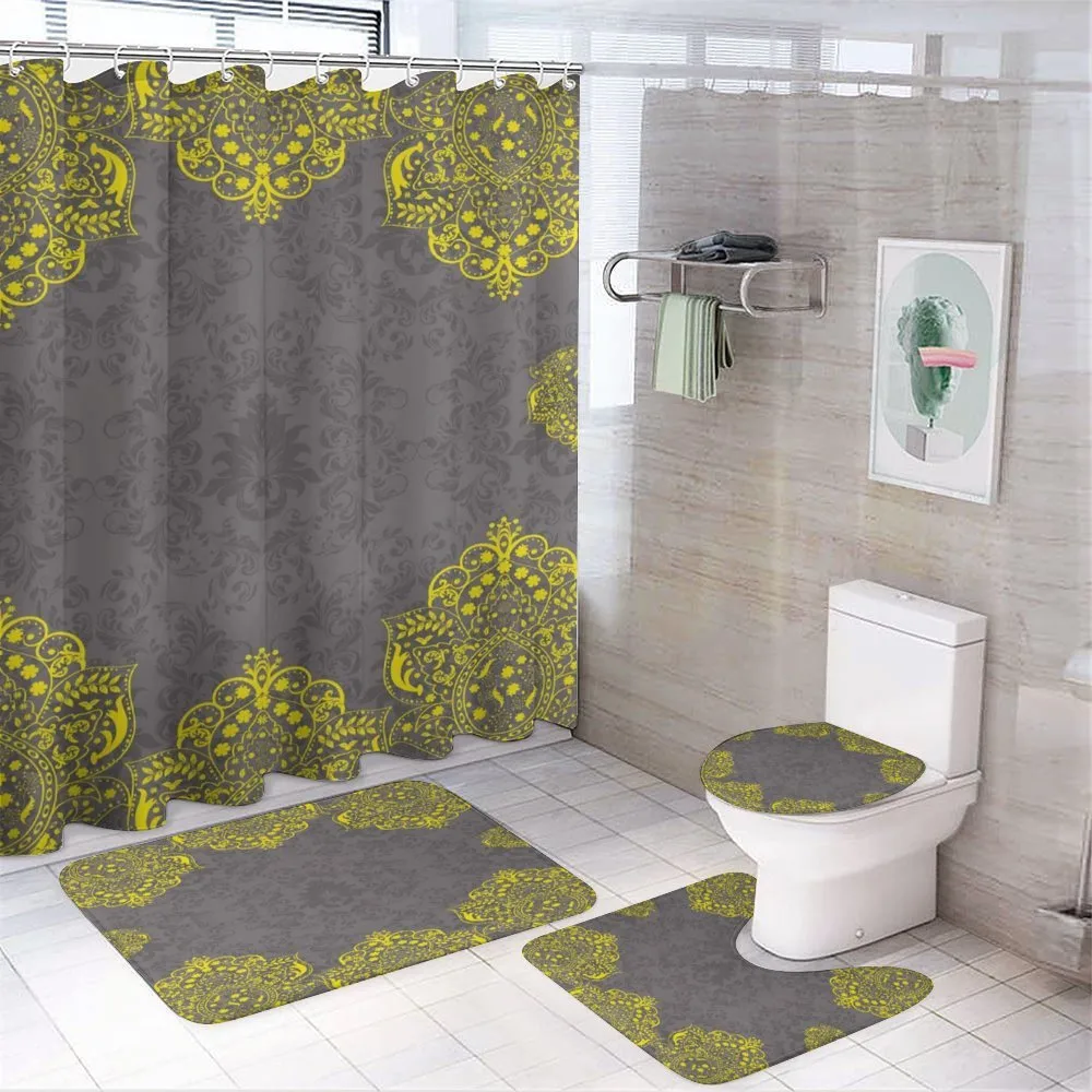 Yellow Grey Florals — Your design
