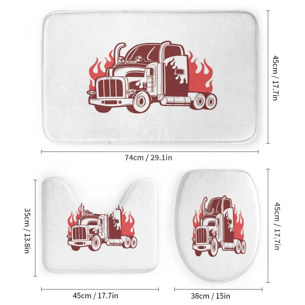 18 Wheeler Silhouette — Detail 1