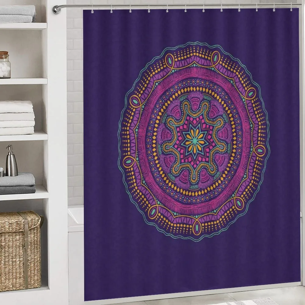 Boho Hippie Mandala Purple — Detail 4