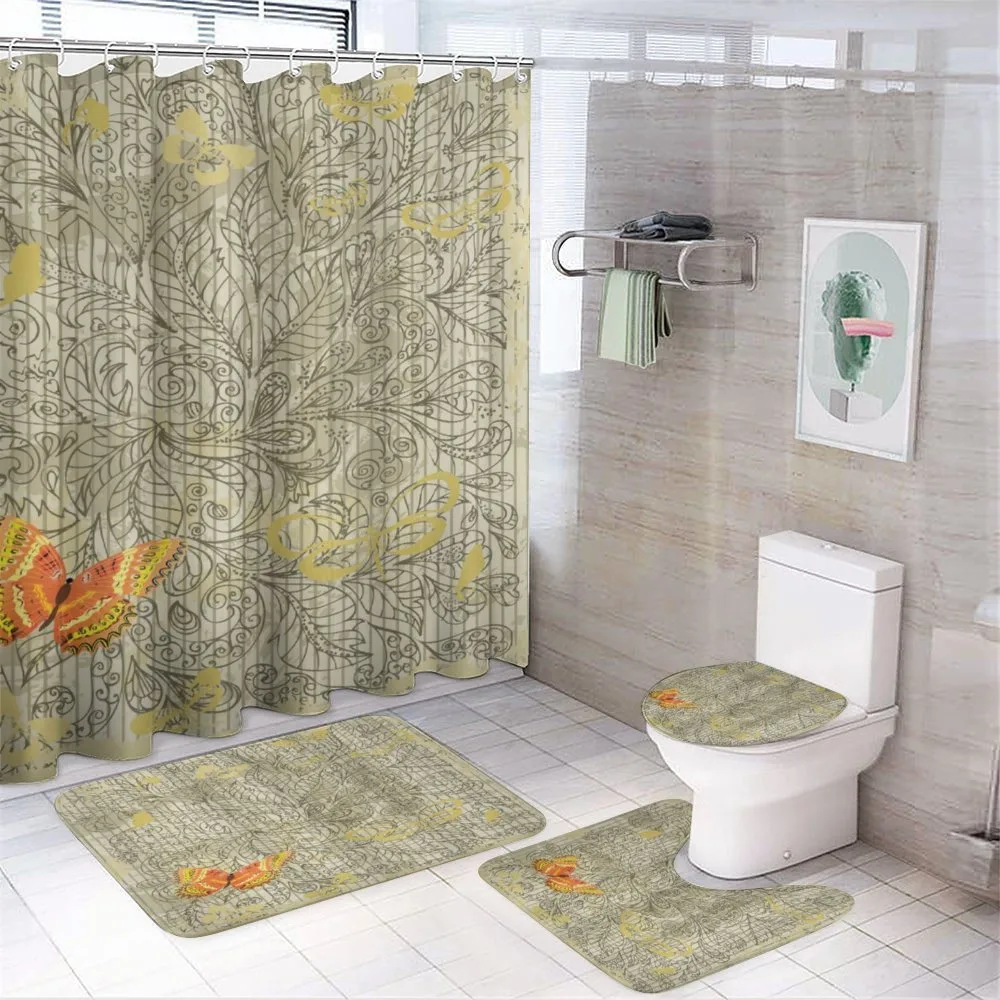 Botanical Leafy Butterfly — Your design