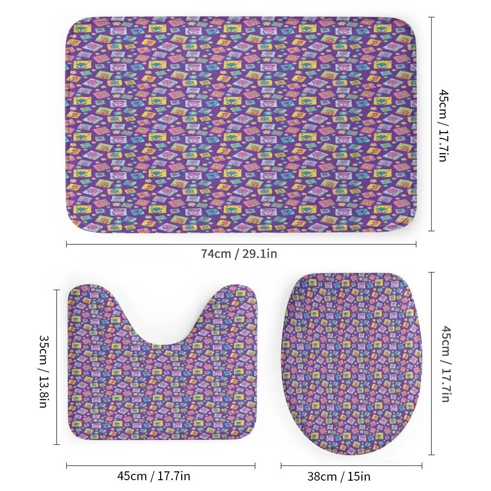 Cartoon Flower Pattern — Detail 1