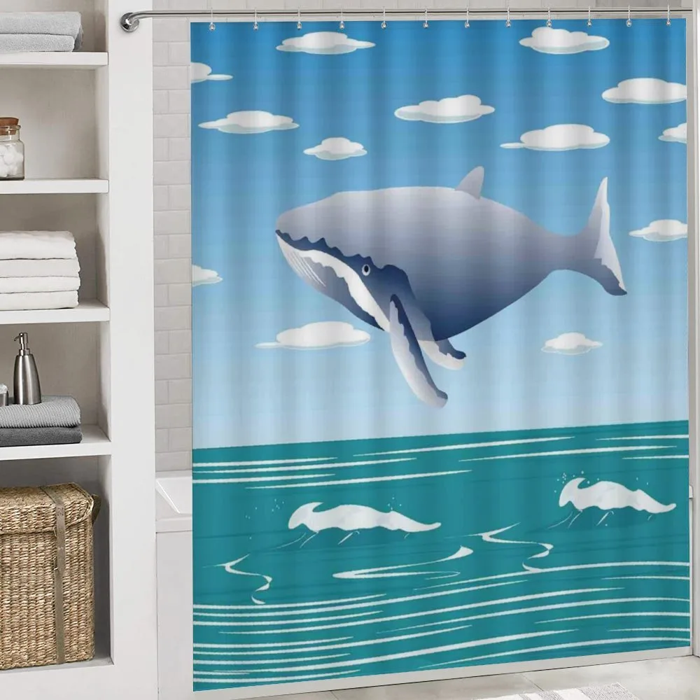 Cartoon Ocean Whale — Detail 4