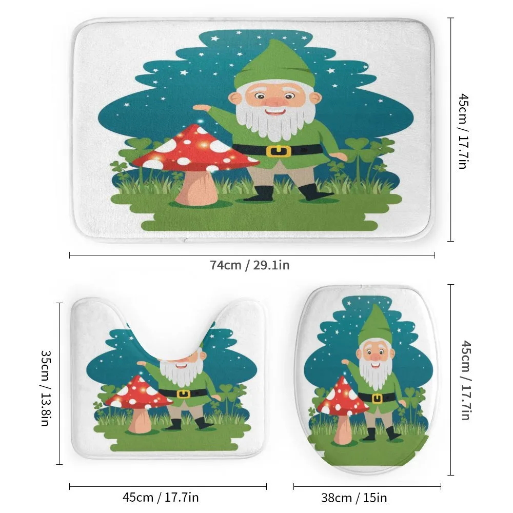 Elf with Mushroom in Forest — Detail 1