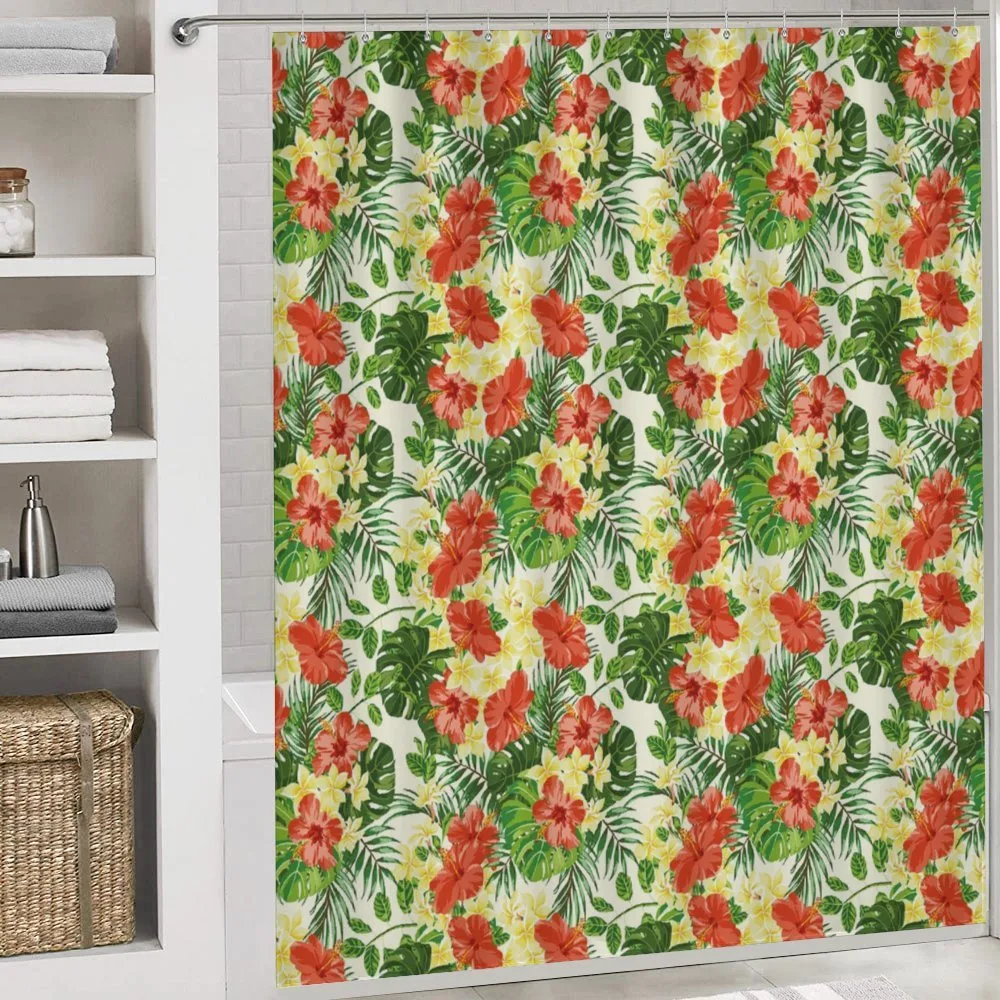 Exotic Flowers Pattern — Detail 4