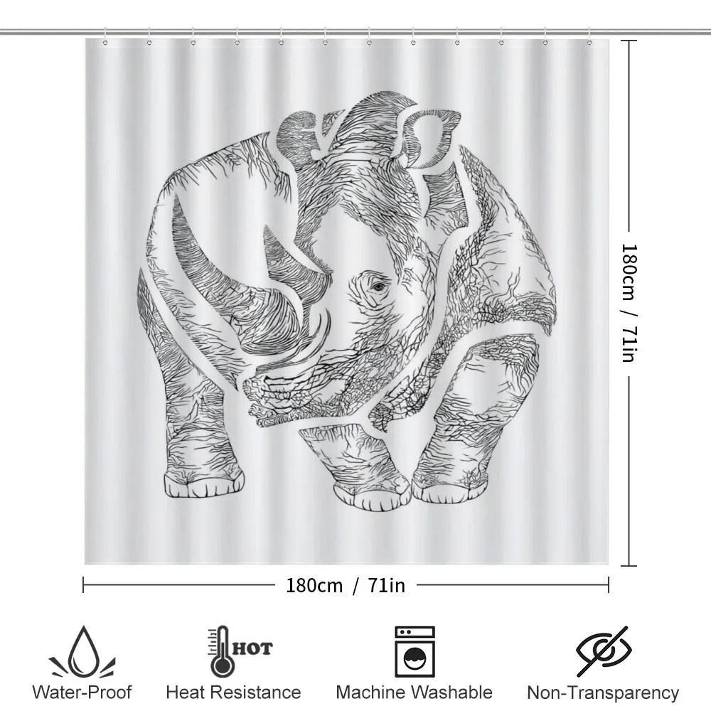 Graphic Animal from Africa — Detail 2