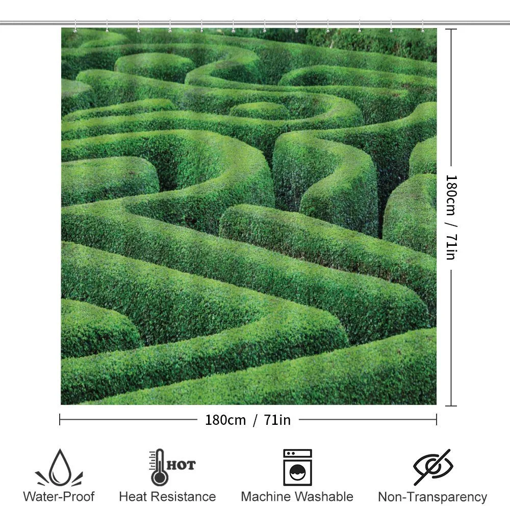 Green Plant Maze Park — Detail 2