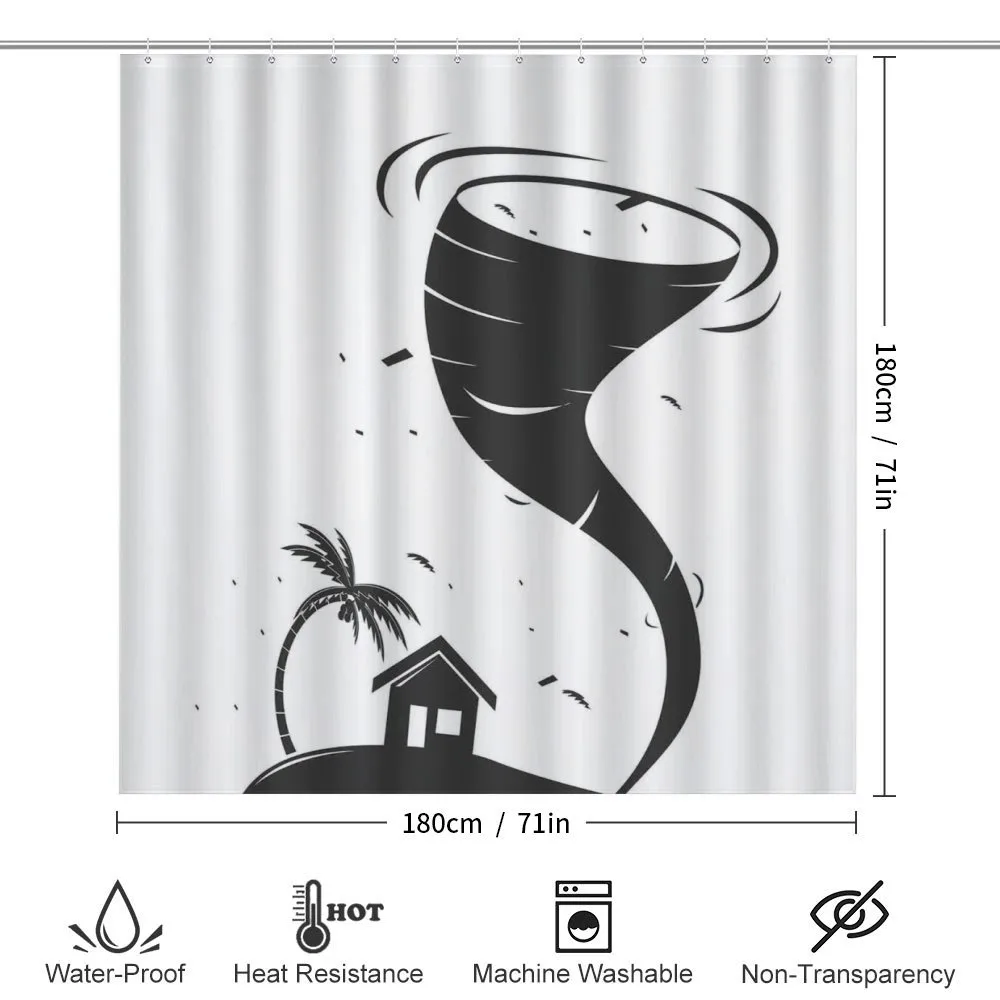 Hurricane and Little House — Detail 2
