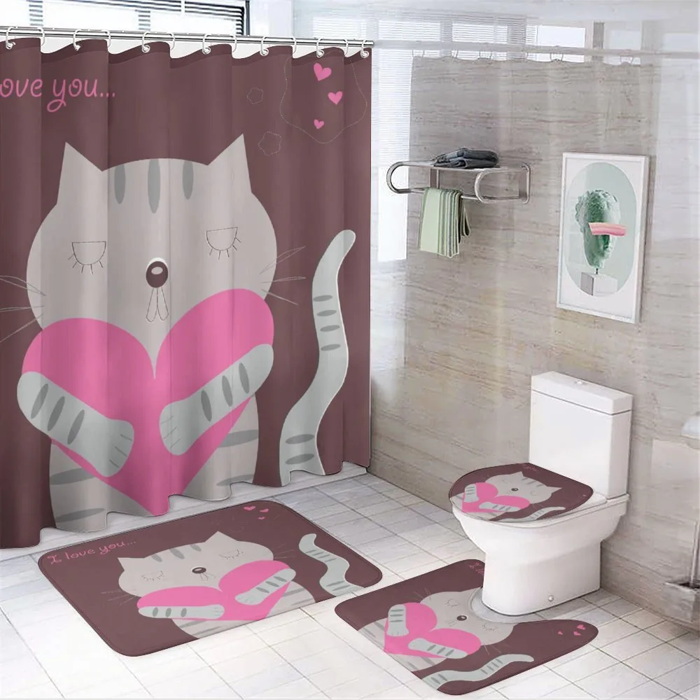 Loving Cat and Heart — Your design