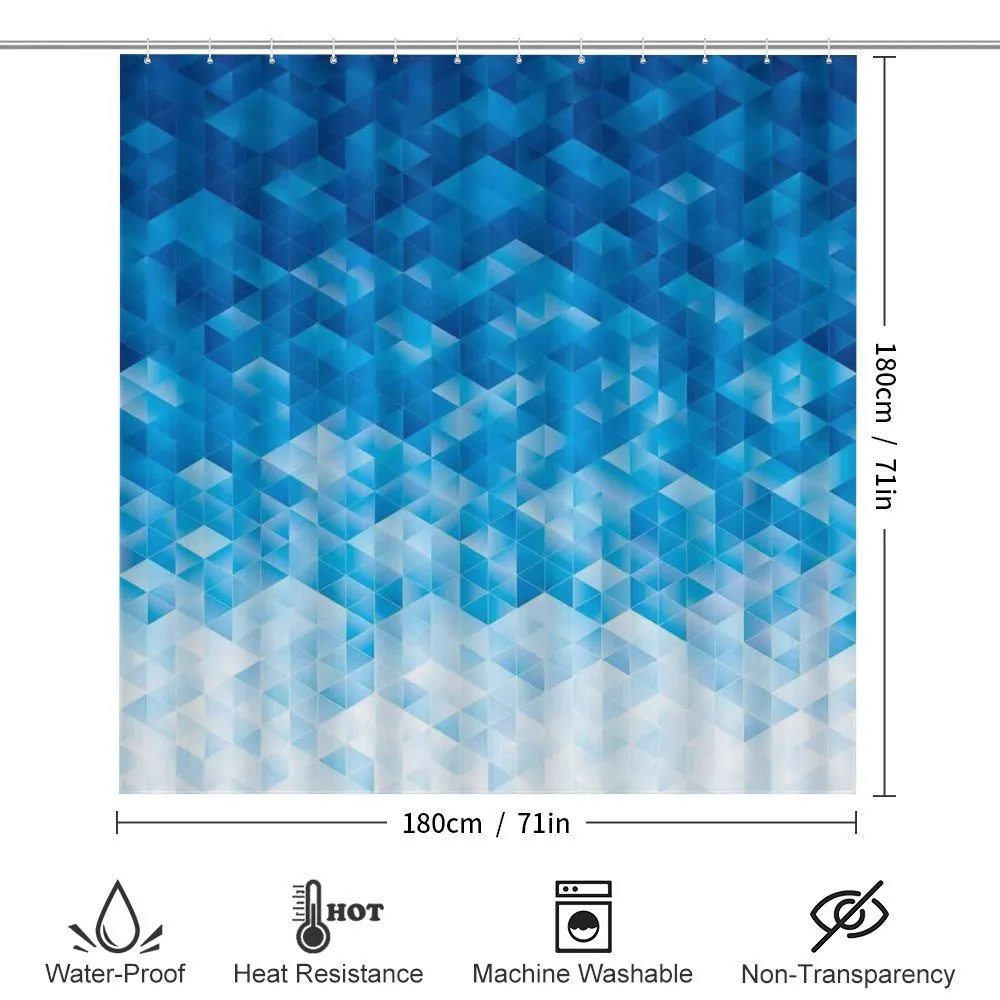 Mosaic Triangle Graphic — Detail 2